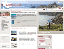 Tablet Screenshot of ouest-cornouaille.com
